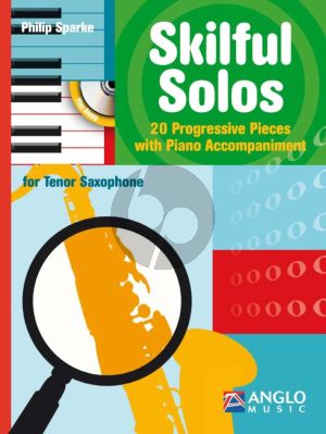 Sparke Skilful Solos for Tenor Saxophone and Piano (Bk-Cd) (intermediate level)