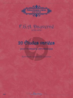 Dauverne 20 Etudes Variées Trompette