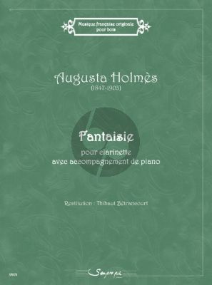 Holmes Fantaisie pour Clarinette et Piano (Thibaut Bétrancourt)