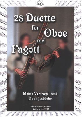 Sellkopf 28 Duette für Oboe und Fagott (Spielpartitur)