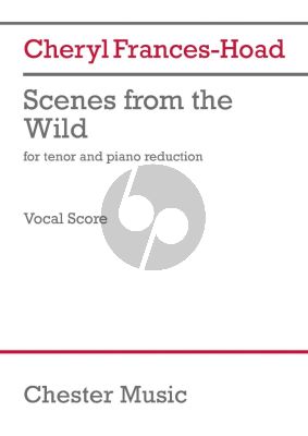 Frances-Hoad Scenes from the Wild for Tenor and Chamber Orchestra (Vocal Score)