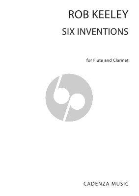 Keeley 6 Inventions for Flute and Clarinet (Score/Parts)