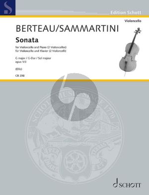 Sammartini Sonata G-major Op. 1 No. 3 Violoncello and Bc (edited by Ellis Beverley)