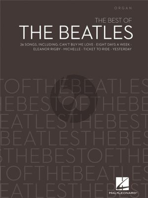 The Best of the Beatles for Organ