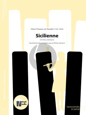 Paradis Sicilienne for Flute and Piano (Simplified Piano Accompaniment by Philip Lehmann) (Score and Part)