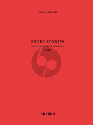 Montalti Short Stories Harpsichord and Electronics (Score) (2021)