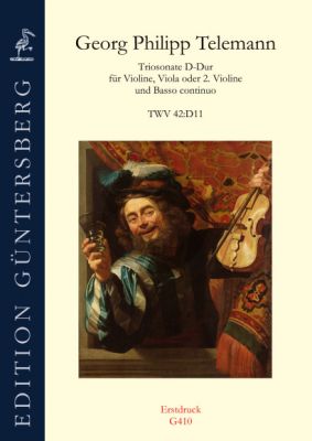 Telemann Triosonate D-Dur TWV 42:D11 for Violin, Viola (2. violin) & Basso Continuo