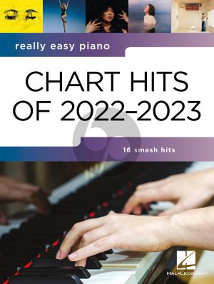 Really Easy Piano Chart Hits of 2022 - 2023