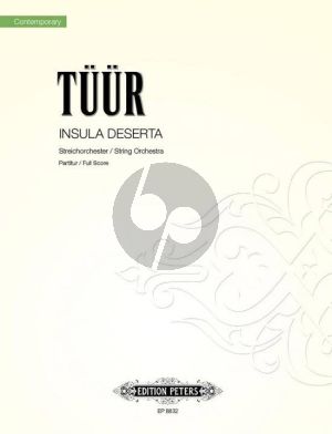 Tuur Insula Desertafor String Orchestra Full Score