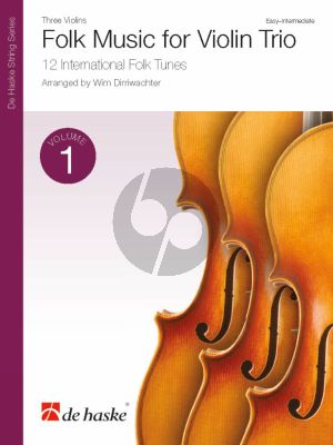Folk Music for Violin Trio Vol.1 (Score/Parts) (arr. Wim Dirriwachter)