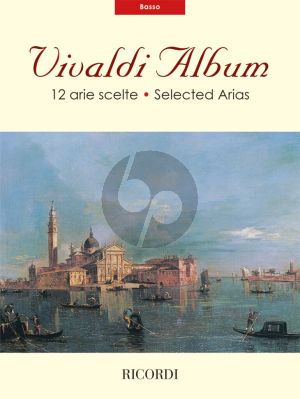 Vivaldi Album for Bass (12 selected Arias)