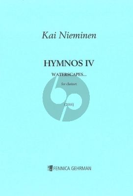 Nieminen Hymnos IV "Waterscapes..." Clarinet solo (2016)