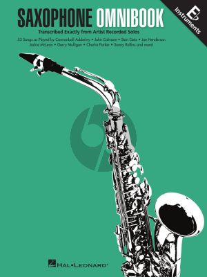 Saxophone Omnibook for E-Flat Instruments