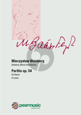 Weinberg Partita Op. 54 Klavier (1953/54)