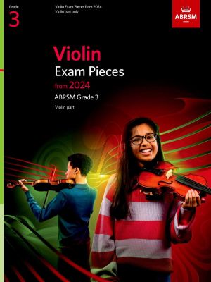 Violin Exam Pieces from 2024, ABRSM Grade 3 Violin Part