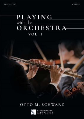 Schwarz Playing with the Orchestra Vol. 1 Flute (Book with Audio online)