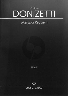 Donizetti Messa di Requiem Soli SATBB, Coro SATB und Orchester (Klavierauszug) (Guido Johannes Joerg)