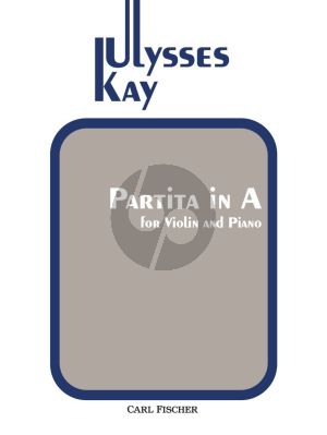 Kay Partita in A for Violin and Piano