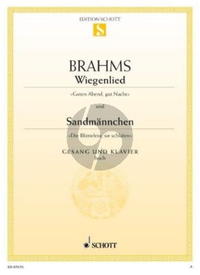 Brahms Wiegenlied Hoch
