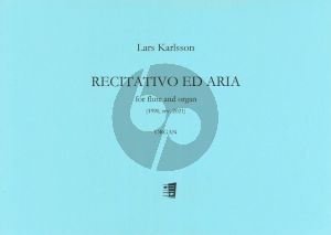 Karlsson Recitativo ed aria for Flute and Organ