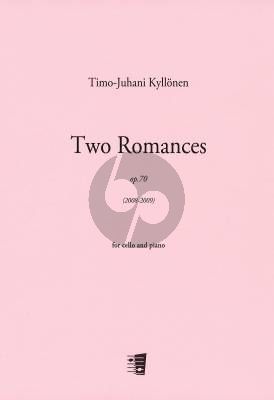 Kyllonen 2 Romances Op. 70 Cello and Piano