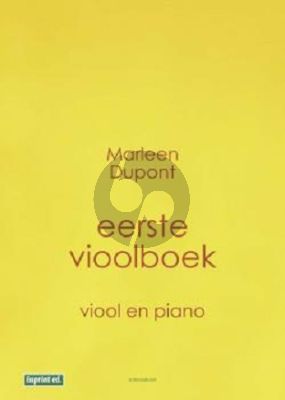 Dupont Eerste Vioolboek - Pianobegeleiding