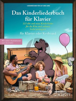Das Kinderliederbuch für Klavier (oder Keyboard) (113 alte und neue Kinderlieder) (Sebastian Mueller)
