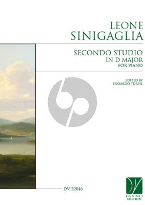 Sinigaglia Secondo Studio in D major for Piano (edited by Edoardo Turbil)