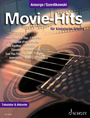 Movie-Hits for Guitar (edited by Peter Ansorge and Bruno Szordikowski)