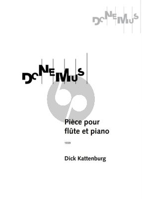 Kattenburg Piece for Flute and Piano (1939)