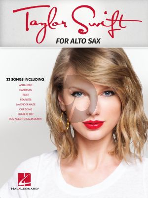 Taylor Swift for Alto Saxophone (33 Songs)