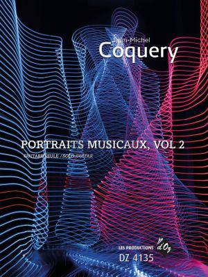 Coquery Portraits musicaux Vol. 2 Guitar solo