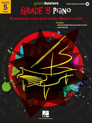 Gradebusters Grade 5 - Piano (15 awesome solos from Justin Bieber to Cats) (Book with Audio online)