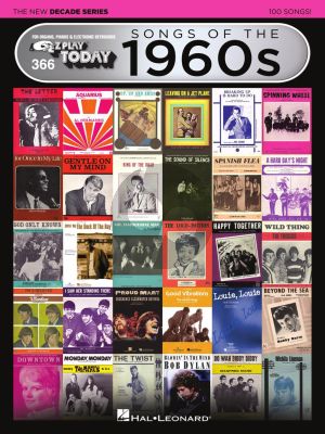 Album Songs of the 1960s - The New Decade Series for Keyboard E-Z Play Today Vol.366