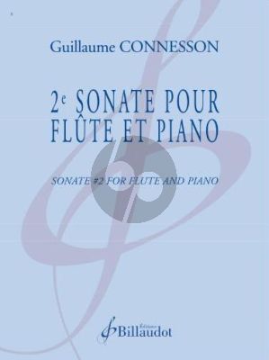 Connesson Sonate No. 2 Flute et Piano