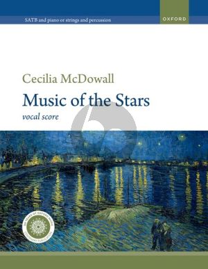 McDowall Music of the Stars SATB and Piano (or Strings with Percussion) (Vocal Score)