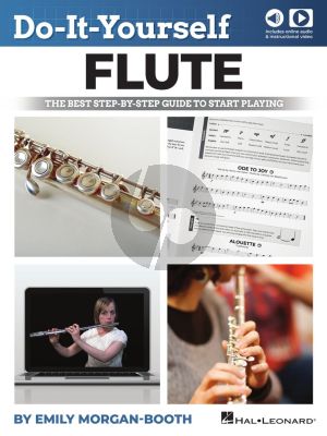 Morgan-Booth Do-It-Yourself Flute (The Best Step-by-Step Guide to Start Playing) (Book with Audio online)