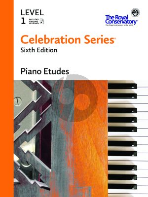 Album Celebration Series Piano Etudes Vol.1 Book with Audio online 6th Edition (Harris Music Publ.) (Harris Music Publ.)