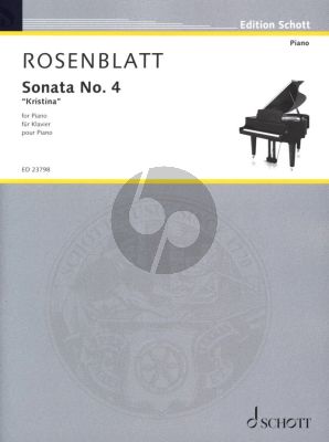 Rosenblatt Sonata No. 4 "Kristina" for Piano Solo