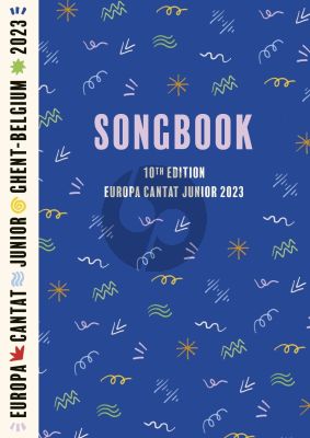 Album Europa Cantat Junior 2023 Songbook 10th Edition for Mixed Choir