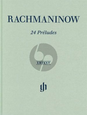 Rachmaninoff 24 Préludes Piano solo (edited by Dominik Rahmer) (Clothbound)