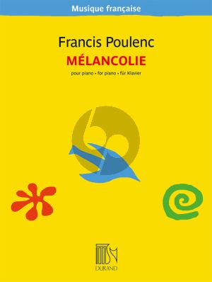 Poulenc Mélancolie pour Piano seule (Edmond Lemaître et Florence Ribot)