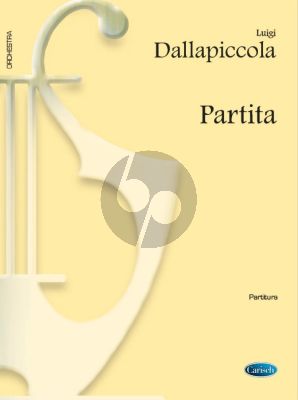 Dallapiccola Partita for Orchestra Score