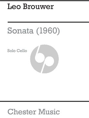 Brouwer Sonata for Cello solo (1960)