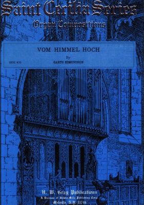 Bach Toccata 'Vom Himmel hoch' for Organ (arr: G. Edmundson)