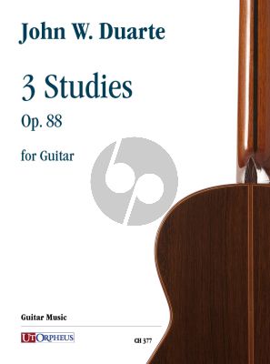 Duarte 3 Studies Op. 88 for Guitar