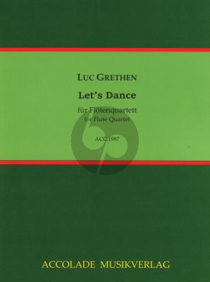 Grethen Let's Dance 3 Flöten und Bassflöte (Part./Stimmen)
