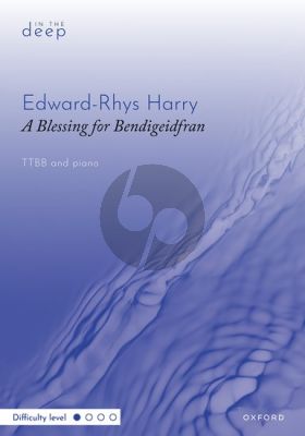 Edward-Rhys A Blessing for Bendigeidfran TTBB and Piano