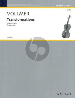 Vollmer Transformations for Violin solo