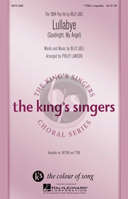 Joel Lullabye (Goodnight, My Angel) TTBB (arr. Philip Lawson) (The King Singers Series)